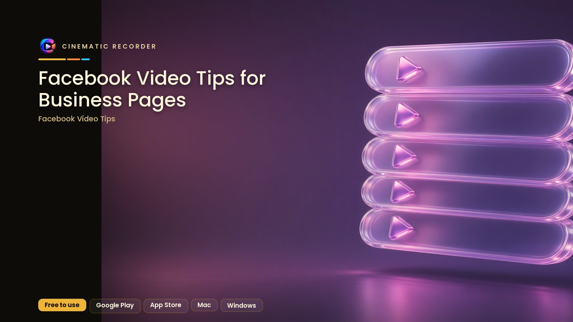 facebook video tips
