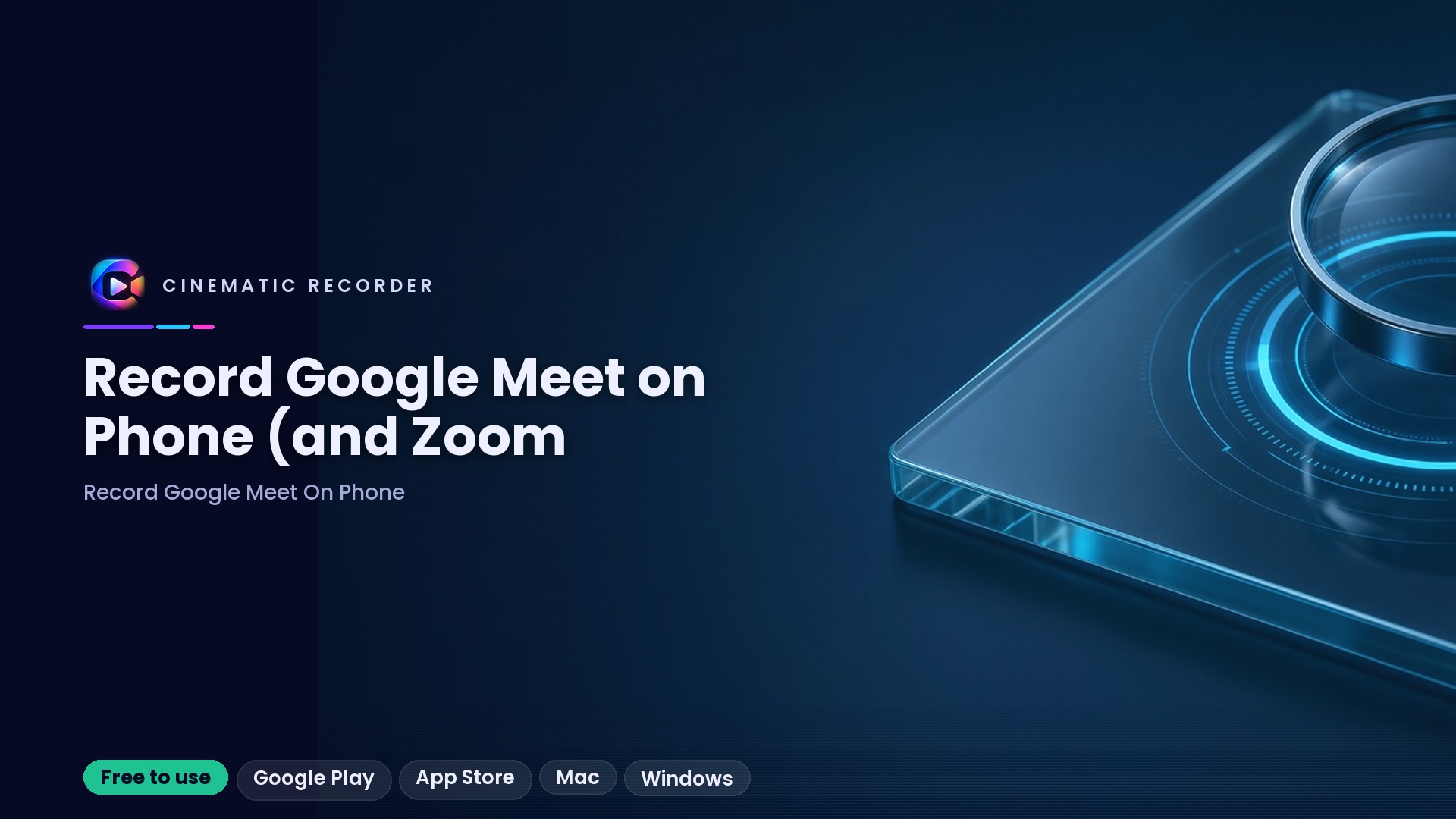 record google meet on phone