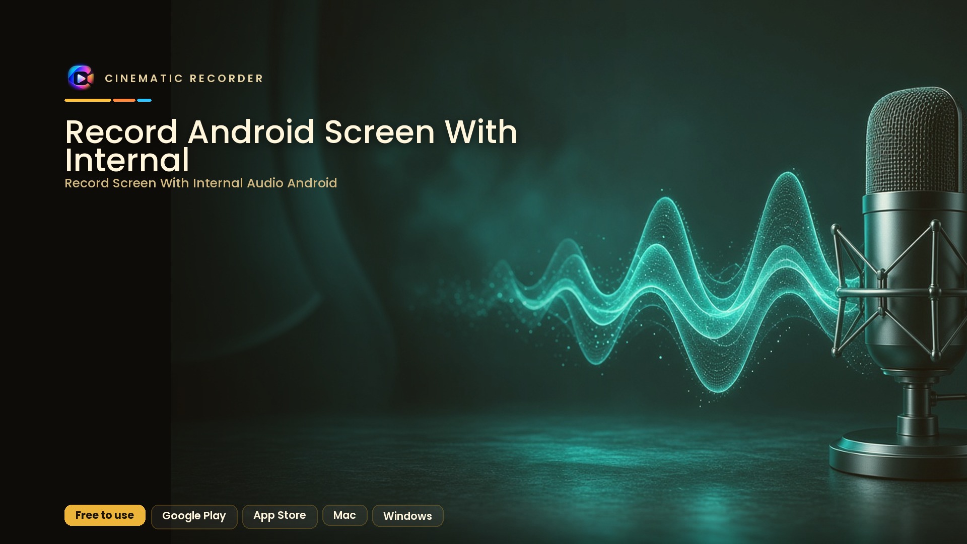 record screen with internal audio android
