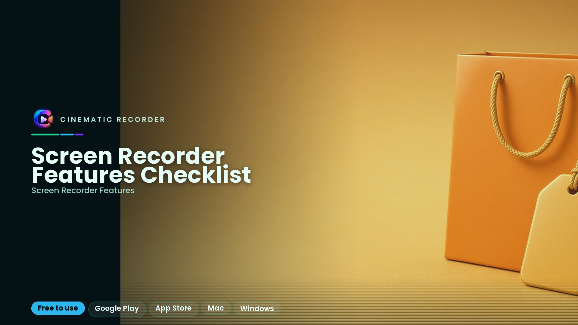 screen recorder features