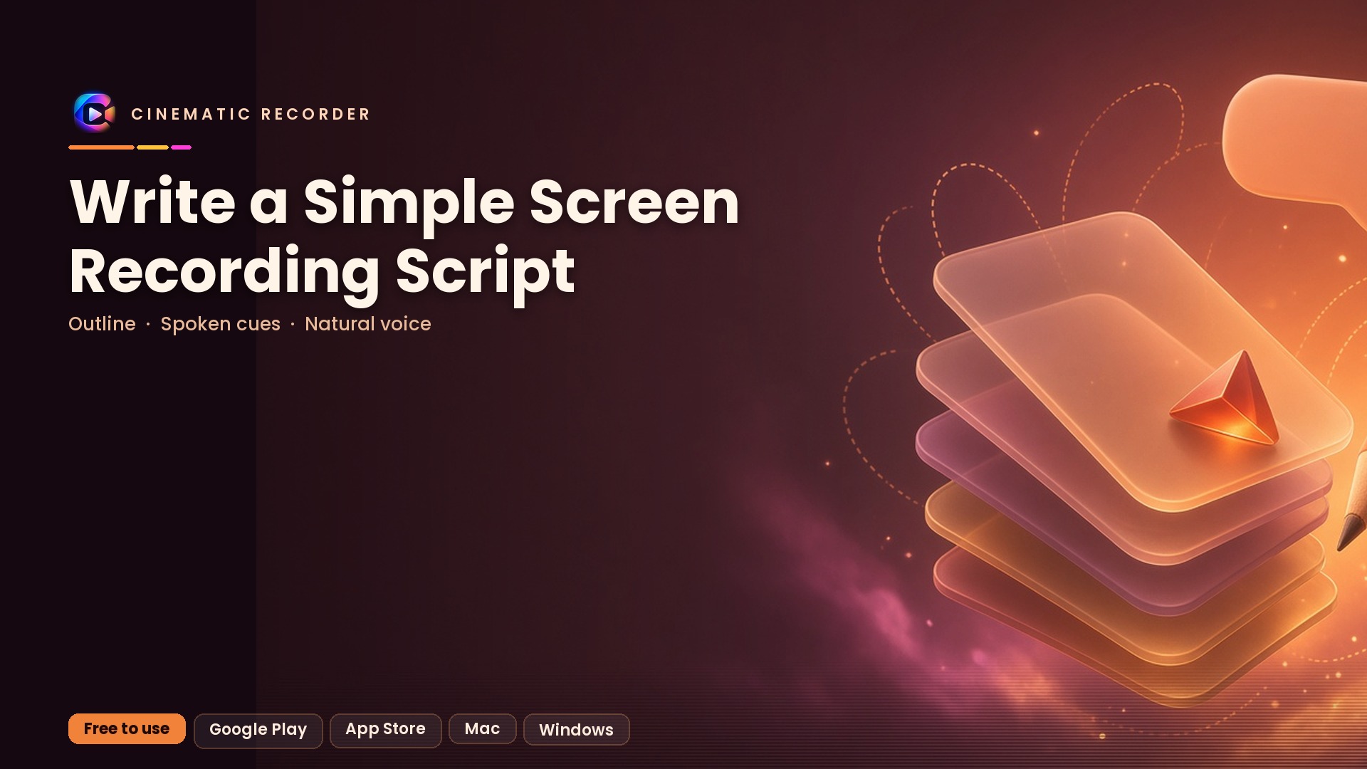screen recording script